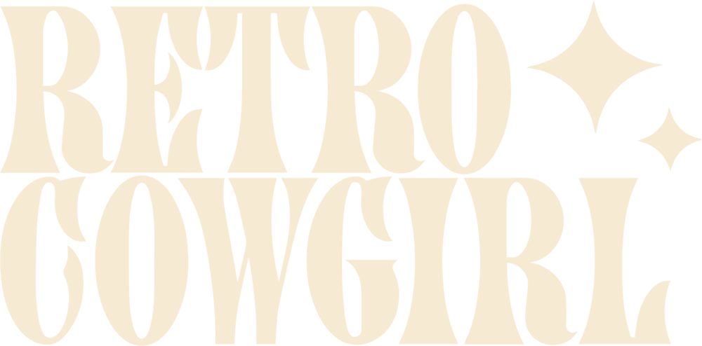 Retro Cowgirl logo